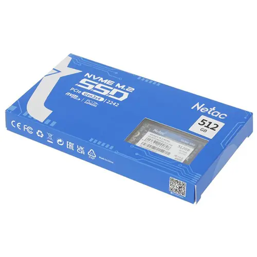 כונן פנימי NeTac SSD NV30ES 2242 NVMe 512GB R/W:3300/2400MB/s