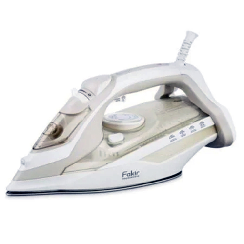 מגהץ אדים FAKIR VALENS 2800W עם מכת קיטור 150 גרם לדקה, ציפוי קרמי וגיהוץ אנכי