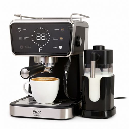 מכונת קפה משולבת Fakir Espresso Barista EPM-4018: חווית בריסטה מושלמת מקפסולות וקפה טחון בלחיצת כפתור