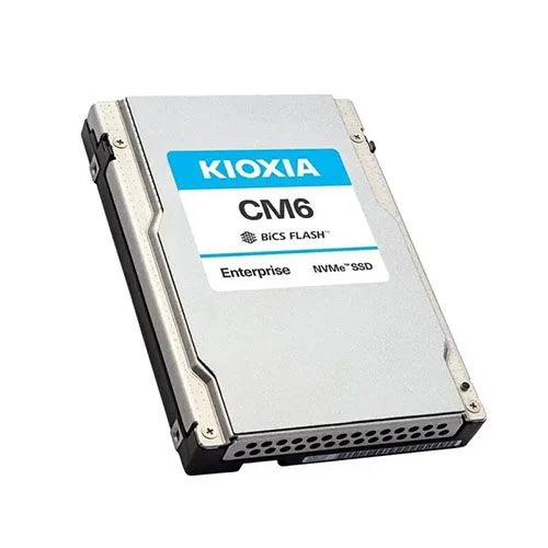 כונן Kioxia CM6-R KCM6XRUL7T68 7.68TB U.3 2.5"  Enterprise 15mm
