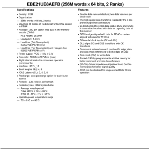 זיכרון למחשב - ELPIDA DDR2  2GB 800Mhz PC2-6400U